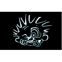 Sticker Calvin gestrest